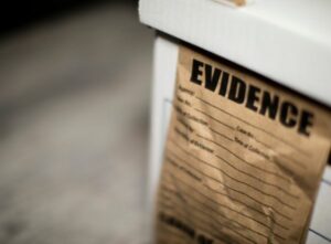 evidence criminal case in baltimore