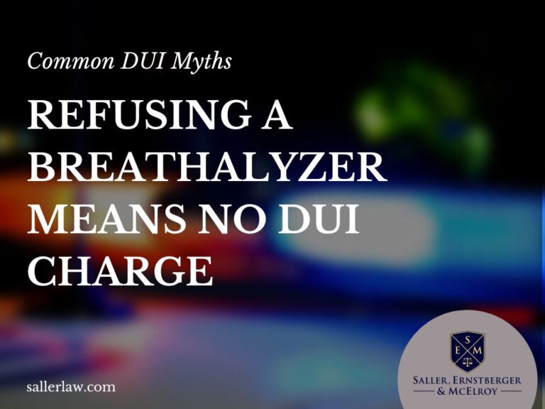 dui myths in maryland: you can't be charged if you refuse a breathalyzer